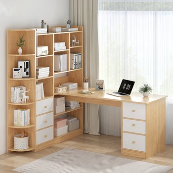 Прост бюро за домашна употреба, офиса, спални, корпусного, ъглов и компютърна маса 0
