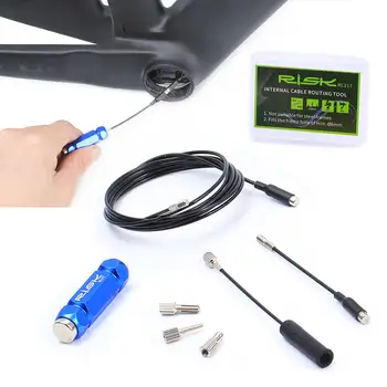 Инструмент за полагане на вътрешния кабел на мотора YFASHION С магнит Вътрешна употреба кабел за хидравлично тел рамката на велосипеда
