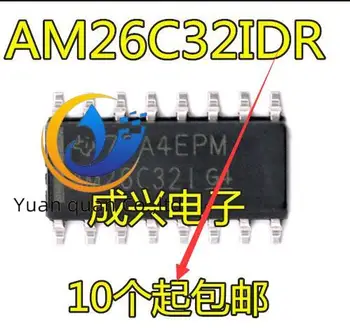 оригинален нов AM26C32I, AM26C32IDR, AM26C321, чип приемник СОП-16