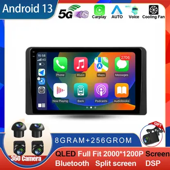 Android 13 за Honda Stepwgn 6 2022 Автомобилни части Радио Касетофон с QLED-screen tv GPS Navi Мултимедиен плейър Главното устройство DVD CAM