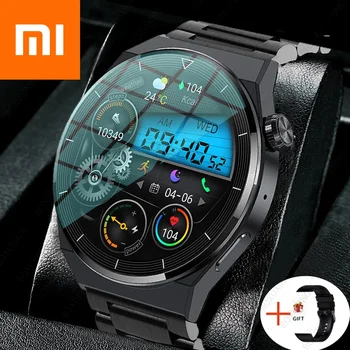 Xiaomi NFC Смарт часовници мъжки GT3 Pro AMOLED 390 * 390 HD Екран сърдечната Честота Bluetooth Предизвикателство IP68 Водоустойчив умни часовници за Huawei