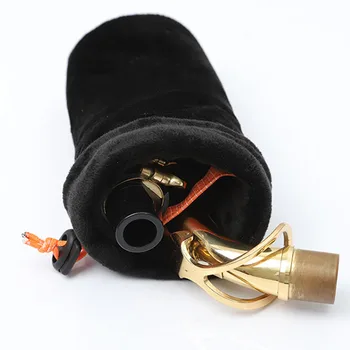 Нова практическа чанта за съхранение на аксесоари за саксофон, черни калъфи за лесно преносим саксофон Alto Tenor
