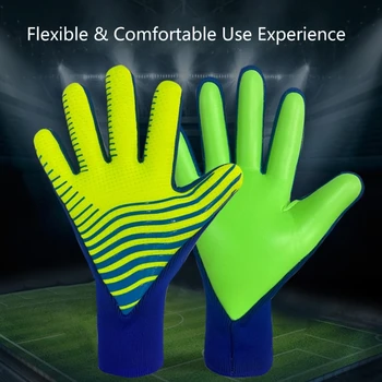 Вратарские ръкавици, футболни ръкавици, вратарские ръкавици с отглеждането на пръстите, вратарские ръкавици, дишащи футболни вратарские ръкавици 57QC