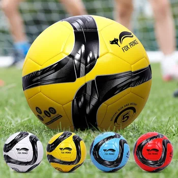 Висококачествени футболни топки, размер 5, Материал PVC, Детски топки, зашити машина, Мач на отбора вратарите на открито, тренировъчен футболен топката