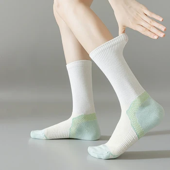 Професионални спортни чорапи Женски мини дълги чорапи за бягане и скално катерене Женски баскетболни памучни чорапи в стил мозайка Calcetines Медии