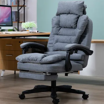Масажно Компютърен стол от домашно тъкан, стол на Шефа за почивка, Моющееся Офис стол, Вдигане на Въртящи се столове, стол за Масаж Silla Furniture