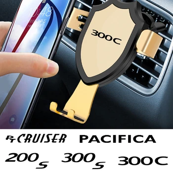 Воздуховыпуск на Арматурното Табло на колата Телефон Скоба GPS Смартфон Титуляр За Chrysler VOYAGER SEBRING PT CRUISER NEON 300M 300C Aspen 200S 0