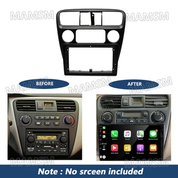 9-инчовата рамка за автомобилния радио 2 DIN Началната панел на таблото за 1998 1999 2000 2001 2002 2003 Honda Accord DVD Play Стерео FIT 1