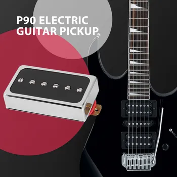 Звукосниматель за електрически китари P90 с една намотка, звукосниматель за fretboard и мост, китарните части и аксесоари за китара с размер на хамбакер 3