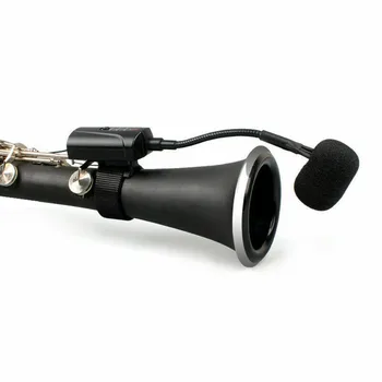 Безжична Система микрофонного приемник и предавател UHF за кларинет, професионални музикални принадлежности за музикални изпълнения 3