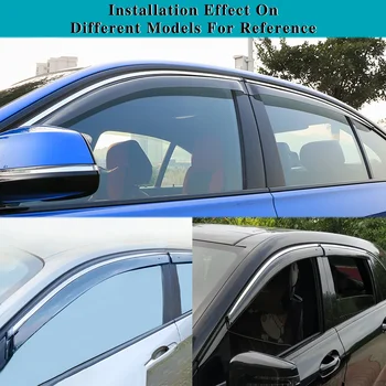 За Geely Azkarra Boyue Pro Boyue L 2020-2023 Прозореца На Колата Защита От Слънце И Дъжд Козирка Щит Подслон Защитно Покритие Стикер Аксесоари 3