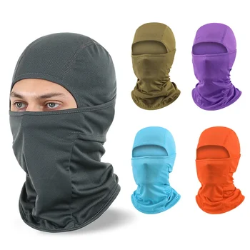 Балаклава-маска за лице със защита от ултравиолетови лъчи за мъже и жени, слънцезащитен качулка, Тактическа Мотоциклетът е лесна маска за джогинг, къмпинг, туризъм, Ски маска 0