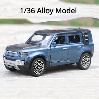 Модел suv-Land Rover Discovery от сплав в мащаб 1: 36, метална играчка колата, хвърли под налягане, колекцията гумени гуми, играчки за момче, подарък