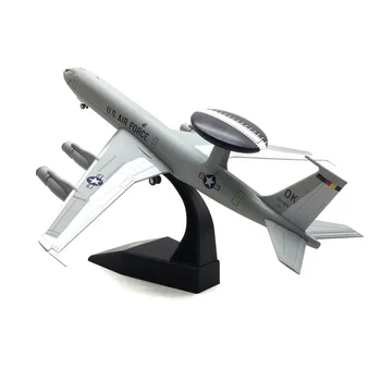 Мащаб 1:200 Военен Предупредителен Самолет E-3 Модел на Самолет От Лят под налягане на Алуминиеви Статичен Дисплей Класика Колекция Сувенири, Играчки, Подаръци