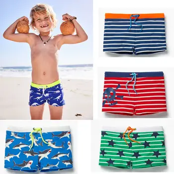 Шарени бански за малки момчета, плажни шорти за деца от 6 m до 6 години, летни бански костюми за плуване, сърф, плажно облекло, новост 2022 г.