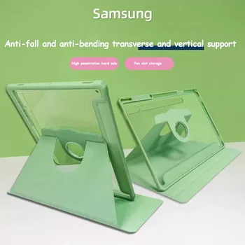 Въртящи се на 360 Градуса Калъф За Samsung Galaxy Tab S9 FE 10,9 S9 FE Plus 12,4 S9 Plus S7 FE S7 S8 Plus S7 S8 11 S6 Lite A9, A8 на Кутията 0