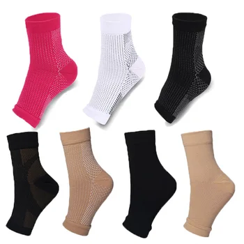 Мъжки И дамски чорапи за краката, компресия чорапи ластични чорапи, спортни чорапи, запечатани обвивка, обикновена спортни чорапи със средна дължина