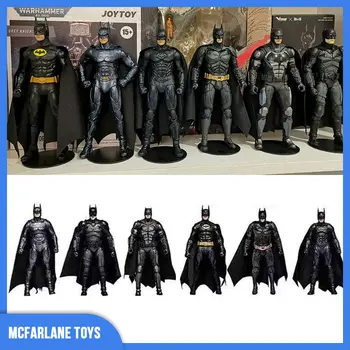 Оригинални играчки Mcfarlane Toys, 6 комплекта аниме-фигурки на Батман, колекция Ultimate Movie Collection, подаръци от колекцията на Wb 100 фигурки Мултивселена