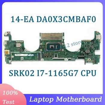 Дънна платка DA0X3CMBAF0 За лаптоп HP Spectre X360 14-EA 14T-EA дънна Платка С процесор SRK02 I7-1165G7 100% Напълно Тествана, Работи добре