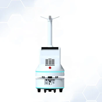 Робот за пръскане дезинфекция на Управление приложение пречиства въздуха Два режима на дезинфекция Робот за пръскане дезинфекция в лаборатория