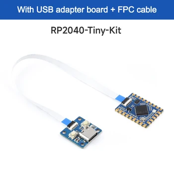 RP2040-Малка такса за разработка на P2040 ZERO за Raspberry Pi PICO USB Интерфейс Type C 264KB SRAM, 2MB Flash