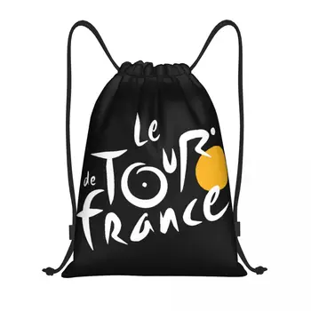 Обичай раници Le Tour The France завязками за мъже и жени, леки френски колоездене, чанта за фитнес, спортни раници за йога