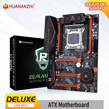 Дънна платка HUANANZHI X79 DELUXE LGA 2011-3 XEON X79, поддържа Intel E5 2620 2640 2650 2680 2690 V1 V2 REG ECC DDR3 nvme