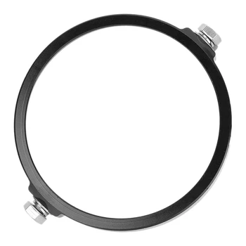 Универсален черен 5,75-инчов алуминиев кръг корпус фарове, Тампон на фаро, Околовръстен скоба за закрепване на Мотоциклети