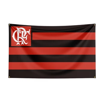 Флаг Фламенго 3x5 Clube de Regatas do Полиестер С Принтом Състезателни Спортен Банер За Декор ft Flag Декор, флаговый Банер Flag Banner
