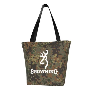 Браунинг Чанти-тоут за хранителни покупки Женски сладки холщовые чанти за пазаруване през рамо дамски Чанти голям капацитет