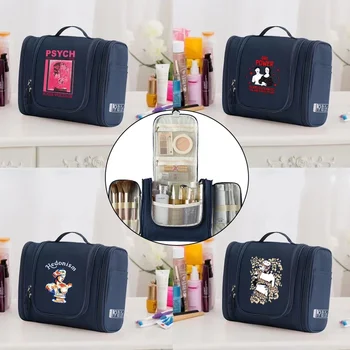 Комплекти от тоалетни принадлежности за миене, Чанта за съхранение, Косметичка Унисекс, Подвесная чанта-органайзер за пътуване, дамски косметичка за пътуване със скулптурен дизайн