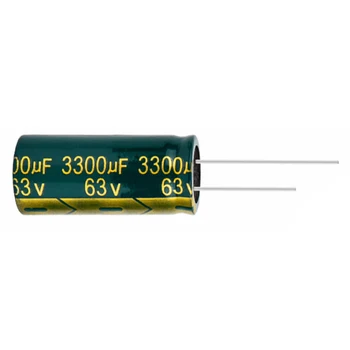 2 бр./много висока честота на низкоомный 63V 3300 ICF алуминиеви електролитни кондензатори с размери 18*40 3300 ICF 63V 20%