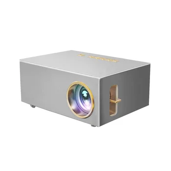 Мини led проектор с резолюция 800X480P, поддръжка на гласово видео проектор Full HD проектор за кино Pico-Plug EU