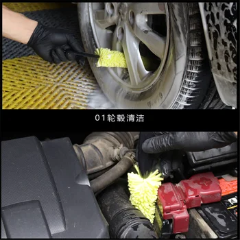Автомобилни аксесоари, четка за почистване на джанти гуми YAMAHA TRACER MT-10 FJ1200A SUPERTENERE XT1200ZE FJ-09 MT-09