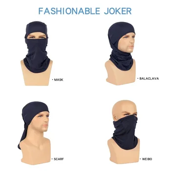Балаклава-маска за лице със защита от ултравиолетови лъчи за мъже и жени, слънцезащитен качулка, Тактическа Мотоциклетът е лесна маска за джогинг, къмпинг, туризъм, Ски маска 1
