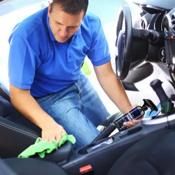 Средство за почистване на интериора на колата | спрей-пяна за почистване на автомобила, препарати | Ефективна пяна за почистване на автомобил, дълбоко пръскане 1