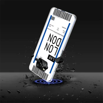 Стикер На Билет Калъф За Телефон Xiaomi Poco X3 Pro X5 X4 NFC M5S M4 M3 M2 F4 F5 GT F3 F2 F1 Mi Note 10 Lite на Корпуса 2
