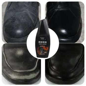 Масло за почистване на обувки 75 мл Кожен масло за почистване на обувки за мъже Устойчив блясък за жени Грижи за мъжки обувки за срещи Сватба 2