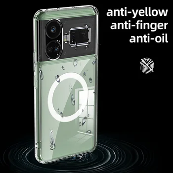 Защитен Калъф За вашия телефон Realme GT 5 Realme GT5 Camera protect прозрачен капак 2