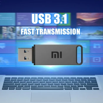 Xiaomi Нов Оригинален USB 3.1 Флаш Памет Високоскоростна Флаш-Памет и 2 TB Метален Водоустойчив USB Устройство Type-C За Компютърните Устройства за Съхранение 2
