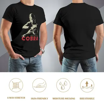 Тениска с Космически Пират Cobra Kawaii, Реколта тениски С къс ръкав, Плажни Памучни Дишаща Тениска Голям Размер 3