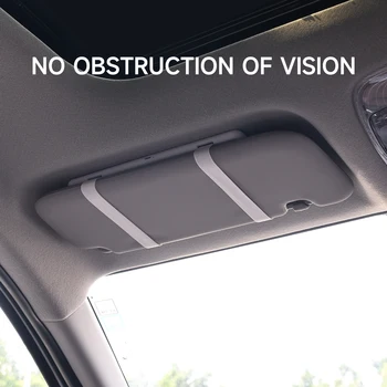 За Tesla Model 3 Y SX HD Mirror Led Автомобилно Огледало За Грим С възможност за Регулиране на Три Кутия Огледало за Обратно виждане С Регулируема Яркост на Допир Екран, Автоматично Огледало За Суета 3