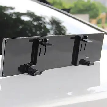 Огледалото за обратно виждане на автомобила Панорамното огледало за обратно виждане с клипсой Широкоугольное автомобилно огледало HD с прозрачен оттенък, Антирефлексно огледало за обратно виждане 4