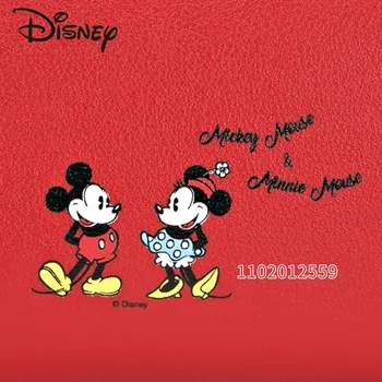 Оригиналната нова косметичка Disney Mickey, дамски косметичка луксозна марка, мультяшная 3D чанта за съхранение, високо качество и голям капацитет 5