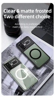 Защитен Калъф За вашия телефон Realme GT 5 Realme GT5 Camera protect прозрачен капак 5